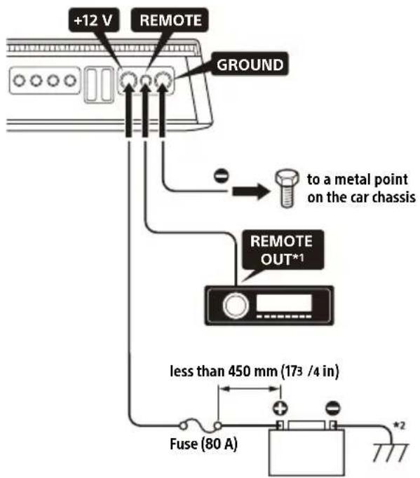 SONY XM4ES - Power Connections - 1