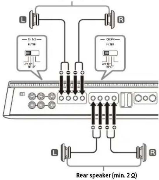 SONY XM4ES - Full range speaker system - 1