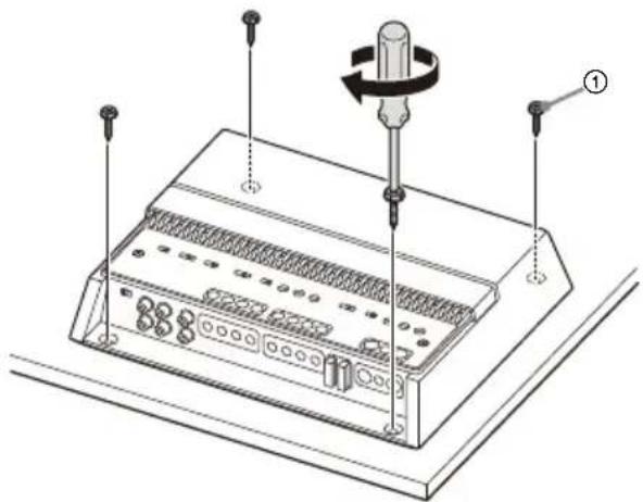 SONY XM4ES - Montage de l'amplificateur - 1