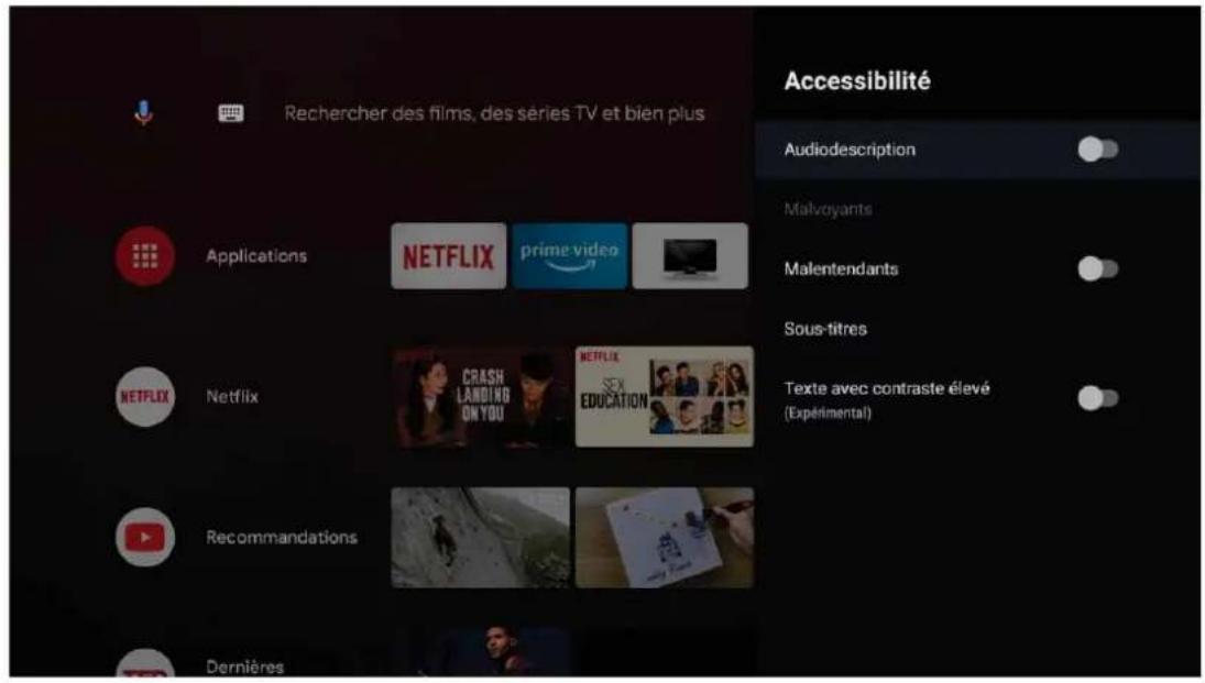 Rechercher des films, des séries TV et bien plus Applications NETFLIX prime video NetFLIX Netflix CRASH LANDING ON YOU Recommendations Dernières Accessibility Audiodescription Malvoyants Malentendants Sous-titres Texte avec contraste élevé (Experimental)