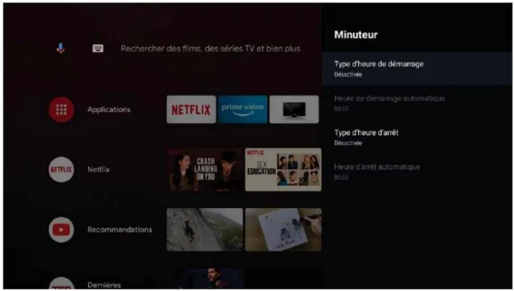 Rechercher des films, des séries TV et bien plus Applications NETFLIX prime video Type d'heure de démarrage Désactivée Heure de démarrage automatique 00:00 Type d'heure d'arrêt Désactivée NETFLIX CRASH LANDING ON YOU NETFLIX SEX EDUCATION Heure d'arrêt automatique 00:00 Recommendations Dernières