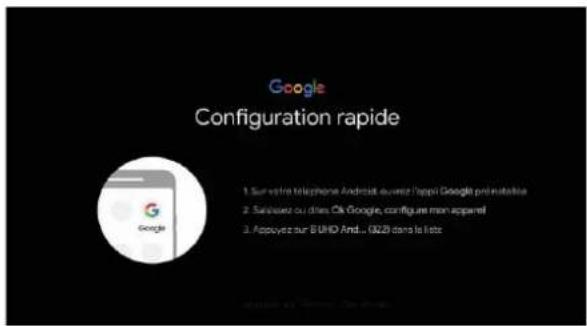 Google Configuration rapide 1. Sur votre téléphone Android appvez l'appi Google préinstatique 2. Suivierez ou d'les, Ck Google, configure men appareil 3. Appuyez our B WHO And... (2022) dans la liste