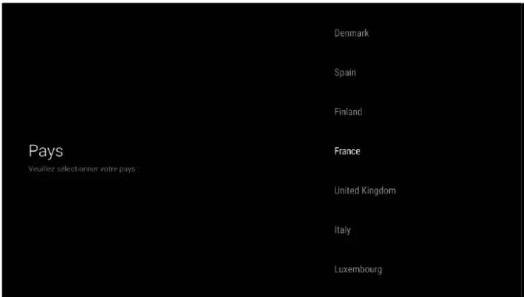 Denmark Spain Finland France United Kingdom Italy Luxembourg Pays Veuillez sélectionner votre pays :