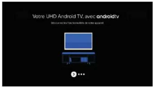Votre UHD Android TV, avec androidtv Décourez les fonctionnalités de votre appareil