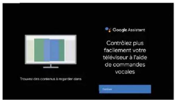 Google Assistant Contrôlez plus facilement votre téléviseur à l'aide de commandes vocales Trouvez des contenus à regarder dans Environ