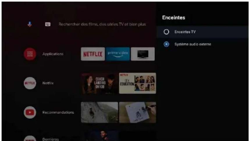 Rechercher des films, des séries TV et bien plus Applications NETFLIX prime video NETFLIX CRASS LANDING ON YOU NETFLIX 3X EDUCATION Recommendations Dermières Enceintes Enceintes TV Système audio externe