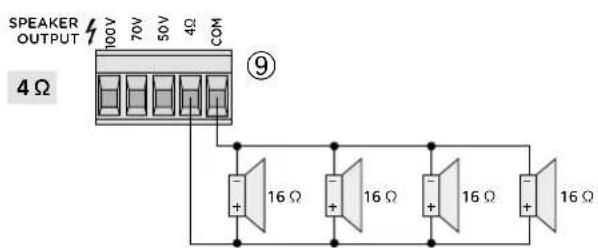 Monacor PA924 - 9
