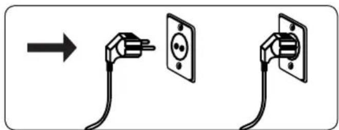 SHARP ESHFA6123WDFR - Connexion électrique - 1