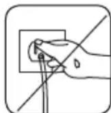 SHARP ESHFA6123WDFR - RISQUE de blessure mortelle d'à la présence d'un courant électrique - 4