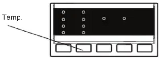 SHARP ESHFA6123WDFR - Sélection de la température - 1