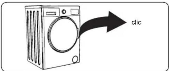 SHARP ESHFA6123WDFR - Insertion du linge dans la machine - 2