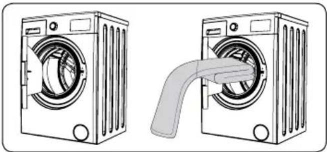 SHARP ESHFA6123WDFR - Insertion du linge dans la machine - 1
