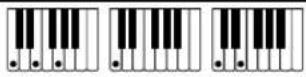 CASIO CTX5000 - Accords FINGERED 1, FINGERED 2 - 1