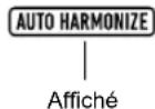 CASIO CTX5000 - Pour mettre l'harmonisation automatique en service - 1