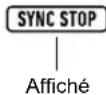 CASIO CTX5000 - Appuyez sur 21 SYNCHRO STOP. - 1