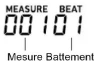 CASIO CTX5000 - Pour démarrer l'enregistrement, appuyez sur 20 START/STOP. - 2