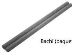 ROLAND TAIKO1 - À propos des bachi (baguettes) à utiliser - 1
