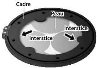 ROLAND TAIKO1 - Attention lors du remplacement de la peau - 1