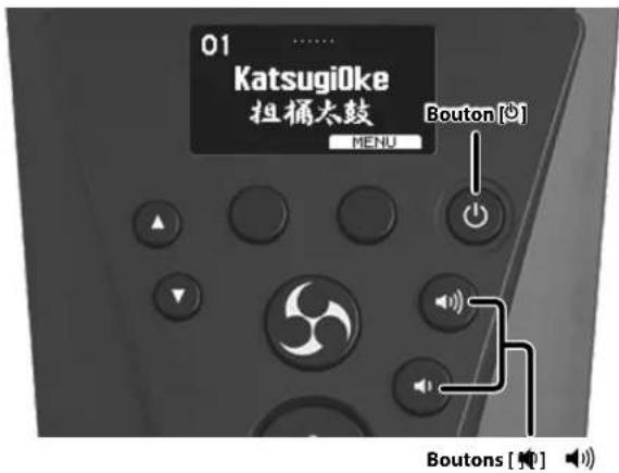 ROLAND TAIKO1 - Allumer le TAIKO-1 - 1