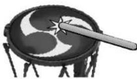 ROLAND TAIKO1 - À propos des bachi (baguettes) à utiliser - 2