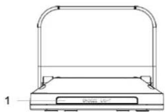 TECHNOLINE WS 9008 - Übersicht Basisstation - 1