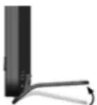 TECHNOLINE WS 9008 - Installazione del supporto da tavolo - 2