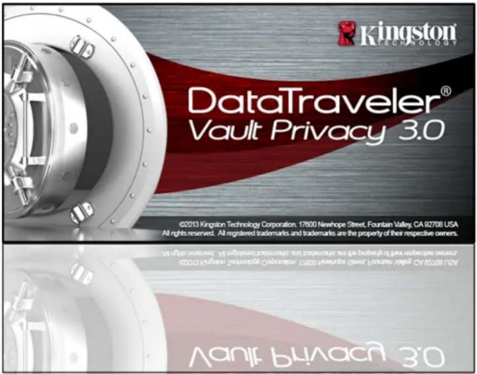 KINGSTON DataTraveler Vault Privacy 3.0 - DataTraveler® Vault Privacy 3.0 - User Manual - 1