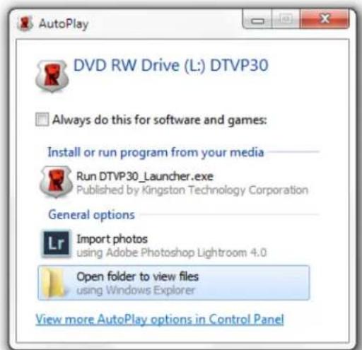 KINGSTON DataTraveler Vault Privacy 3.0 - Setup (Windows Environment) - 4