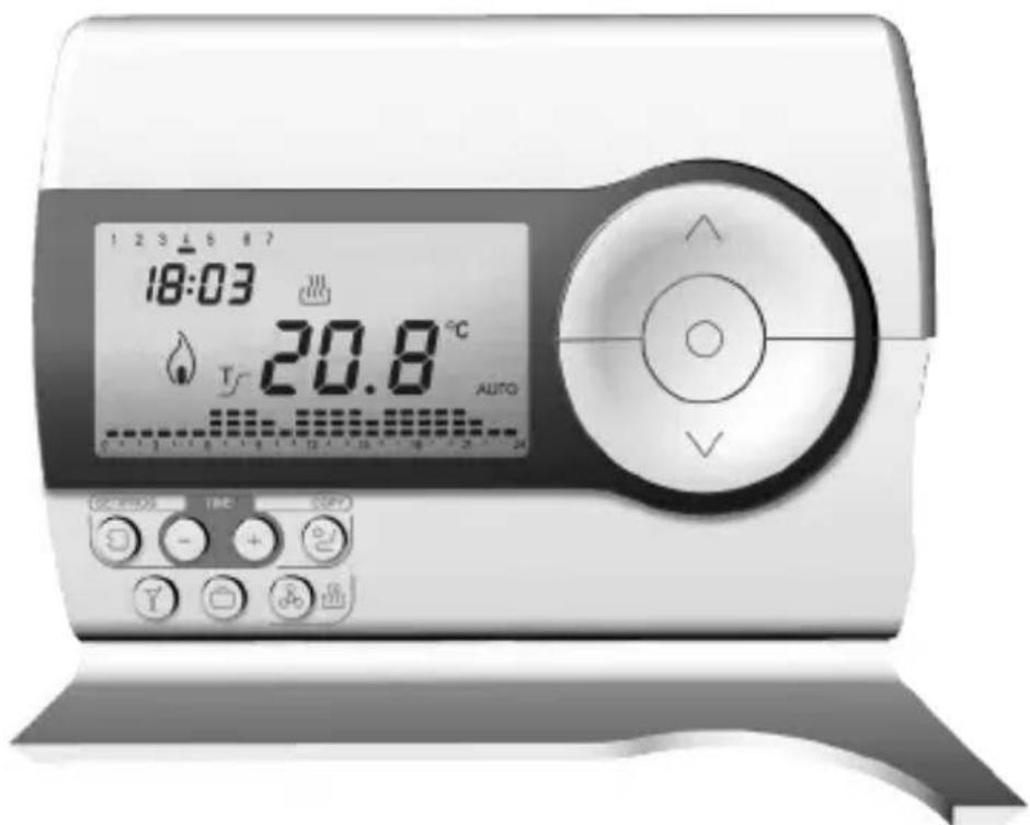 Gewiss GW10841 - ▶ Cronotermostato RF da parete programma giornaliero settimanale - 2