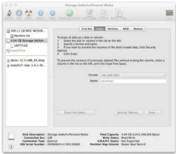 KINGSTON DataTraveler 2000 - Cách cấu hình DT2000 với hệ điều hành Mac - 4
