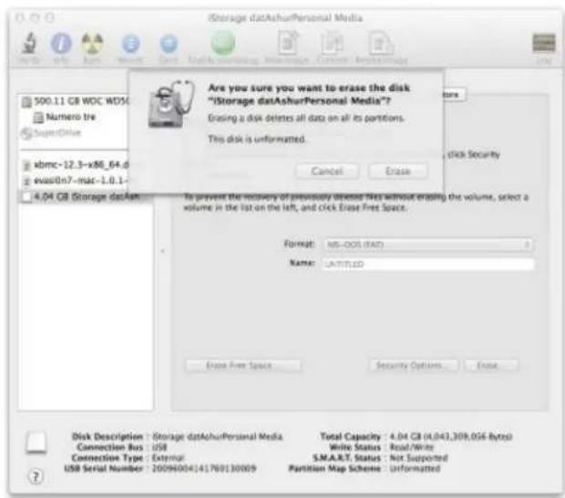 KINGSTON DataTraveler 2000 - Mac OS で DT2000 を構成する方法 - 3