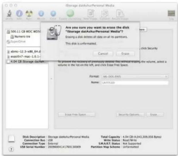 KINGSTON DataTraveler 2000 - Jak skonfigurować pamięć DT2000 w systemie operacyjnym Mac - 3