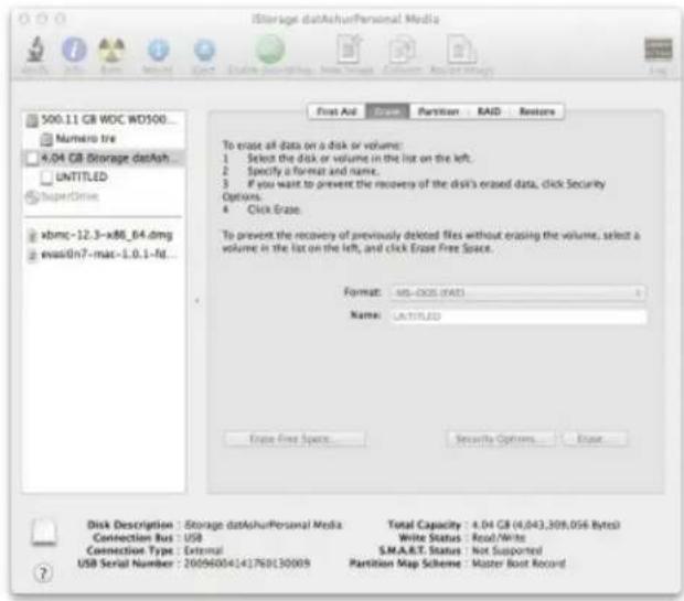 KINGSTON DataTraveler 2000 - Come configurare l'unità DT2000 con un sistema operativo Mac - 2
