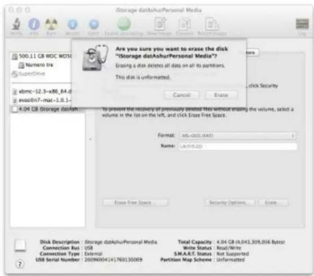 KINGSTON DataTraveler 2000 - กด INITIALIZE จากนั้นเลือก DT2000 ในหนักต่าง Disk Utility - 2