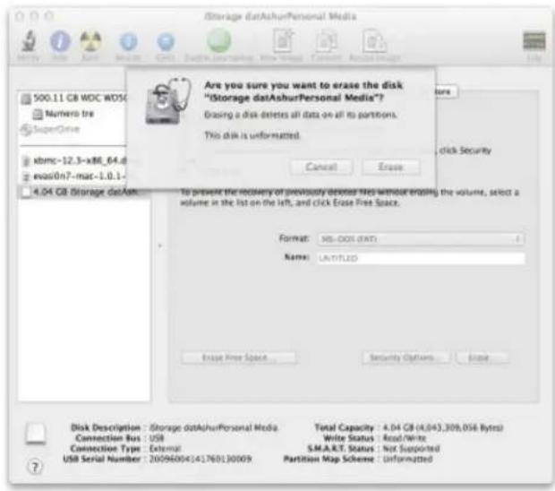 KINGSTON DataTraveler 2000 - 如何使用 Mac 操作系统配置 DT2000 - 3