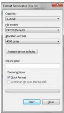 KINGSTON DataTraveler 2000 - Для инициализации USB-накопителя DT2000 выполните следующее: - 2
