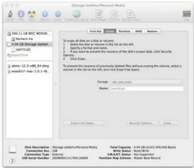 KINGSTON DataTraveler 2000 - 如何使用 Mac 操作系统配置 DT2000 - 4