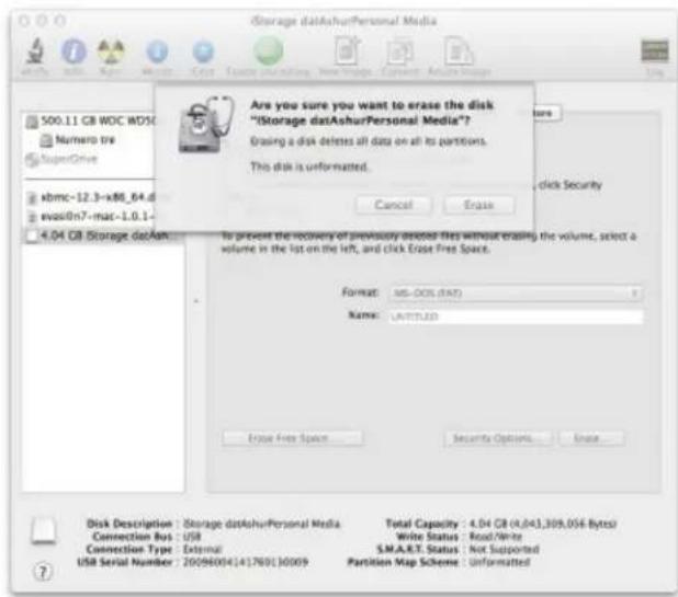 KINGSTON DataTraveler 2000 - Configuration de la clé DT2000 avec un système Mac - 3
