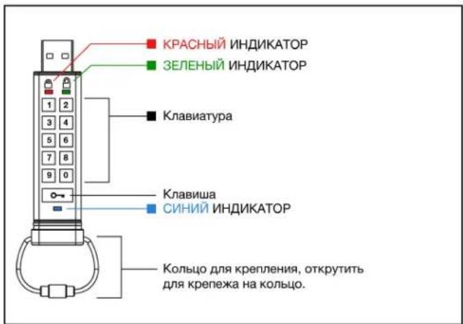 KINGSTON DataTraveler 2000 - Внешний вид USB-накопителя DT2000 - 1