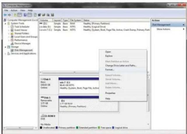 KINGSTON DataTraveler 2000 - Если мастер форматирования не открылся, выполните следующую процедуру: - 2