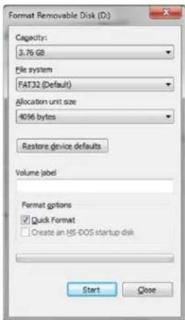 KINGSTON DataTraveler 2000 - To initialise your DT2000, do the following: - 2
