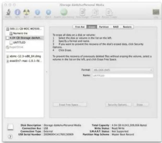 KINGSTON DataTraveler 2000 - กด INITIALIZE จากนั้นเลือก DT2000 ในหนักต่าง Disk Utility - 1