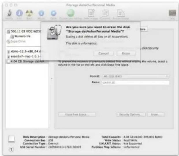 KINGSTON DataTraveler 2000 - 如何使用 Mac OS 設定 DT2000 - 3