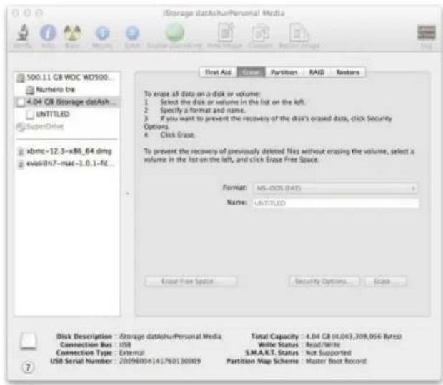 KINGSTON DataTraveler 2000 - Come configurare l'unità DT2000 con un sistema operativo Mac - 4