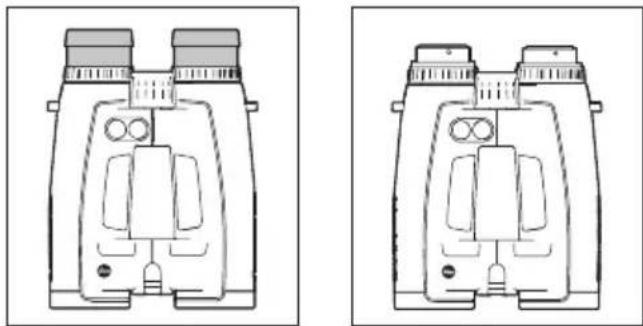 LEICA Geovid HDR 2700 8x42 - ADJUSTMENT OF THE EYECUPS/ USE WITH/WHOUT EYE GLASSES - 1