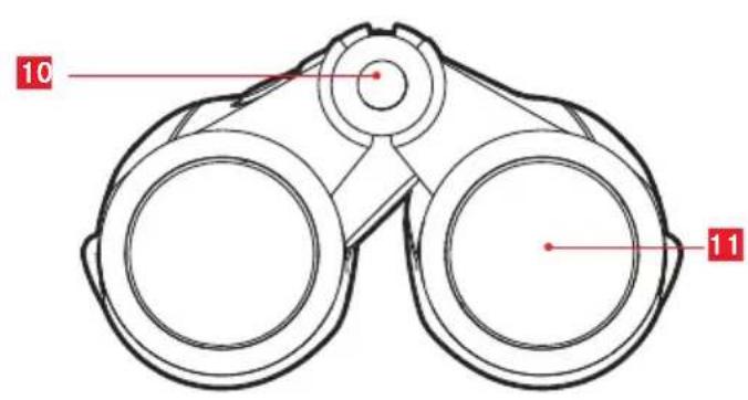 LEICA Geovid HDR 2700 8x42 - NAAM VAN DE ONDERDELEN - 7