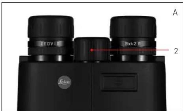 LEICA Geovid 15x56 R - REGOLAZIONE DELLA DISTANZA OCULARE - 1
