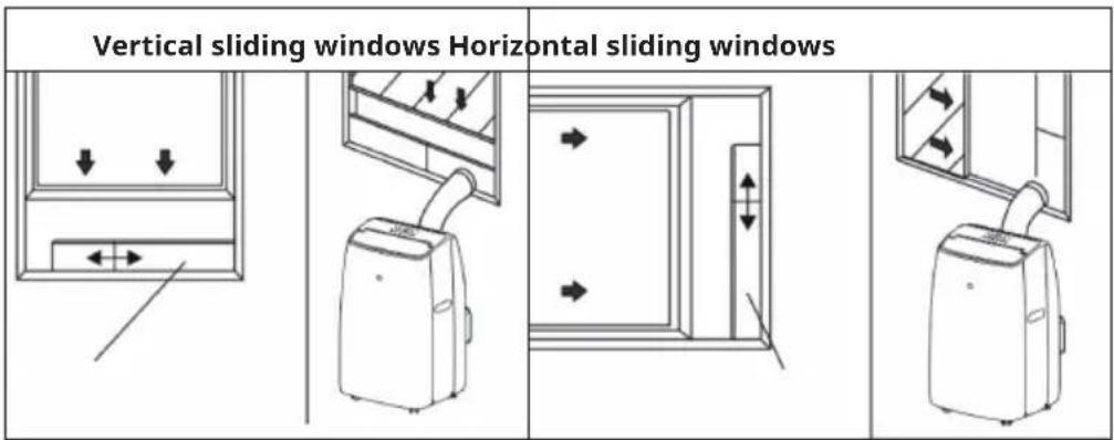 Klarstein Kraftwerk Eco Smart 11 - Fixing the sealing frame for sliding windows - 1