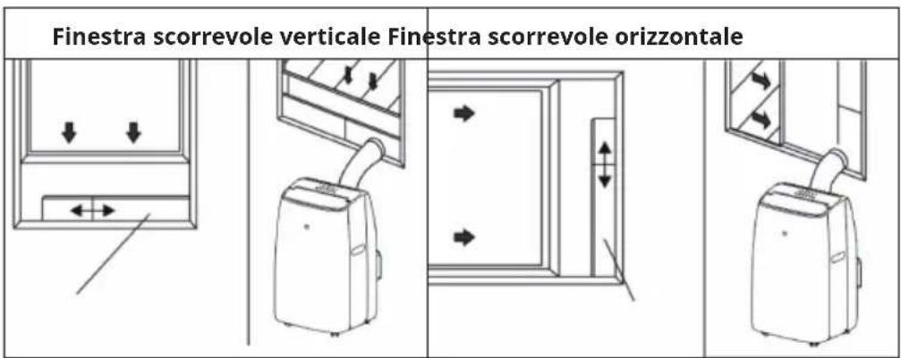 Klarstein Kraftwerk Eco Smart 11 - Fissaggio del telaio di guarnizione per finestre scorrevoli - 1