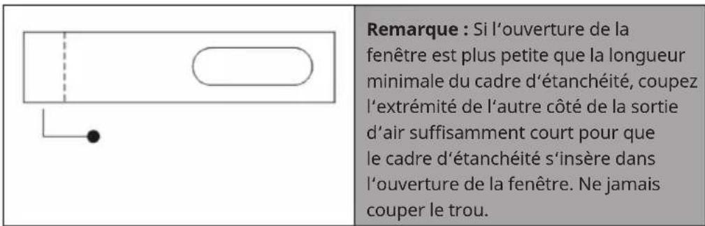 Klarstein Kraftwerk Eco Smart 11 - Fixation du cadre d'étanchéité pour les fenêtres coulissantes - 2